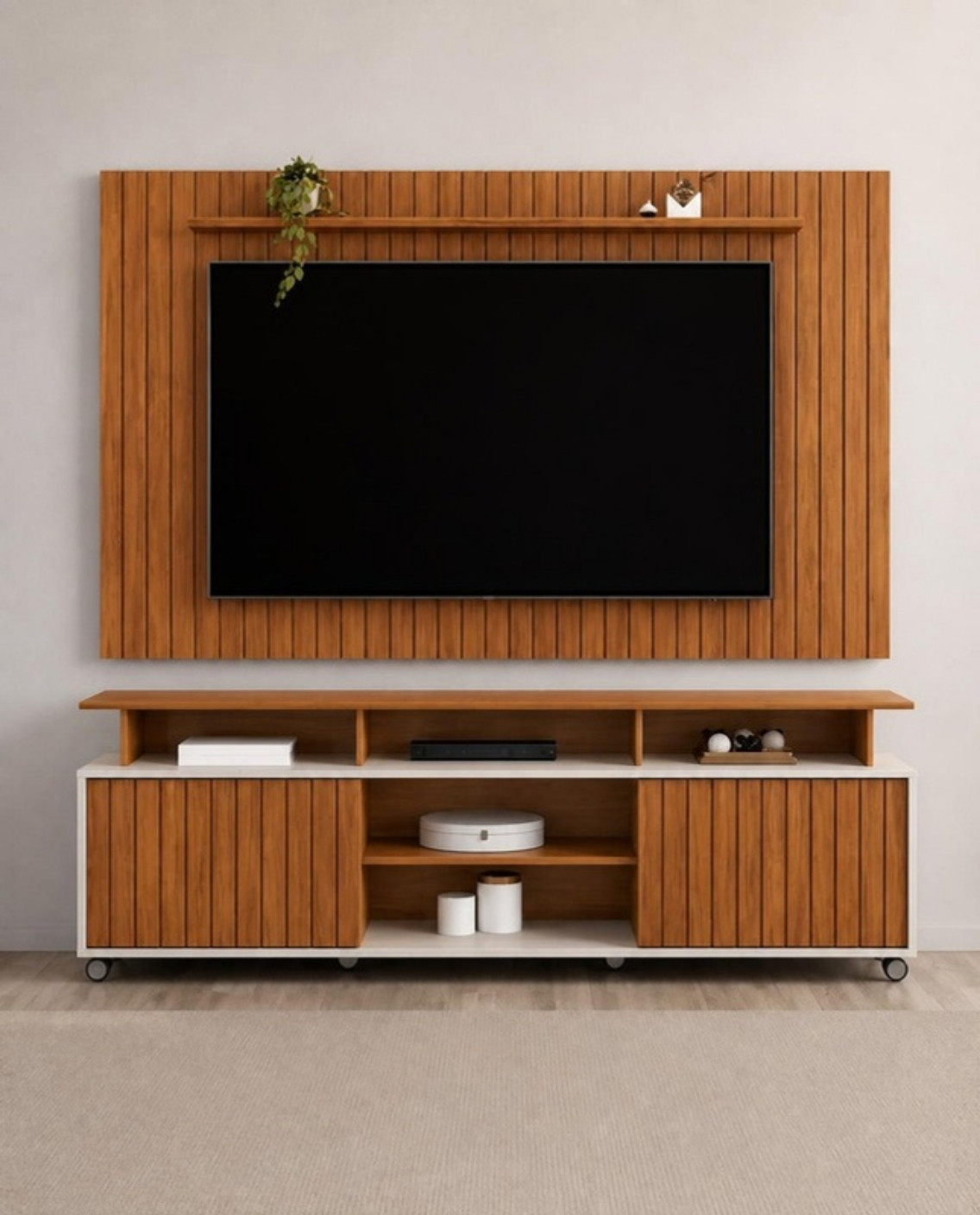 Painel Pandora e Rack Prada